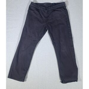 Adriano Goldschmidt The Graduate‎ Tailored Leg Pants Black Size 34x32